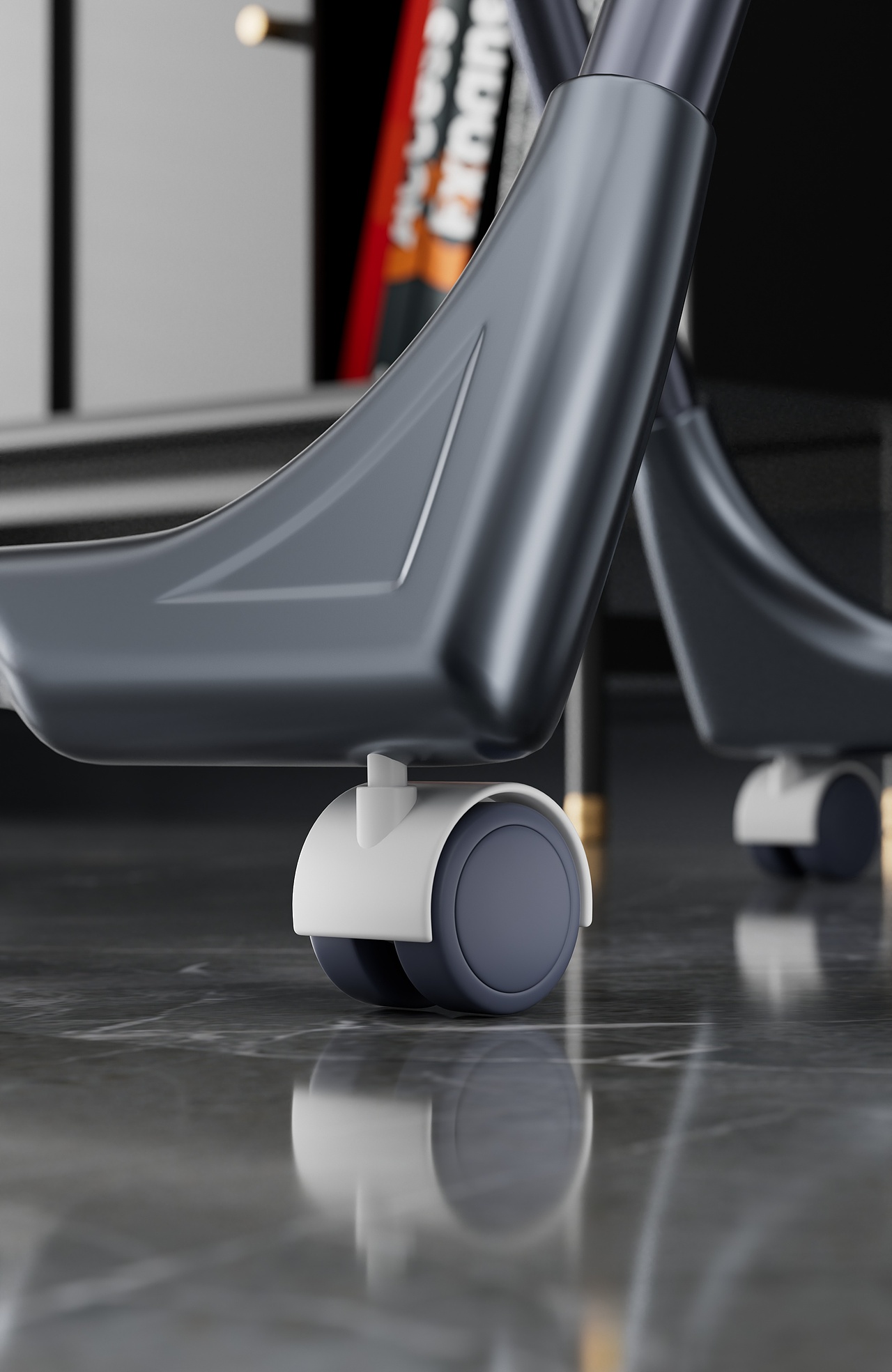 宝宝餐椅丨家居丨3D丨C4D产品渲染 ✖ 德艺电商视觉