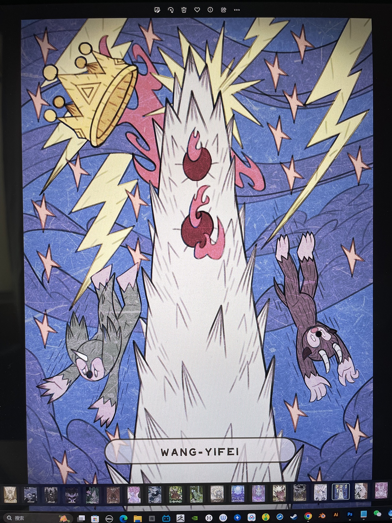 WANG-YIFEI(插画集)-2023插画作品合集