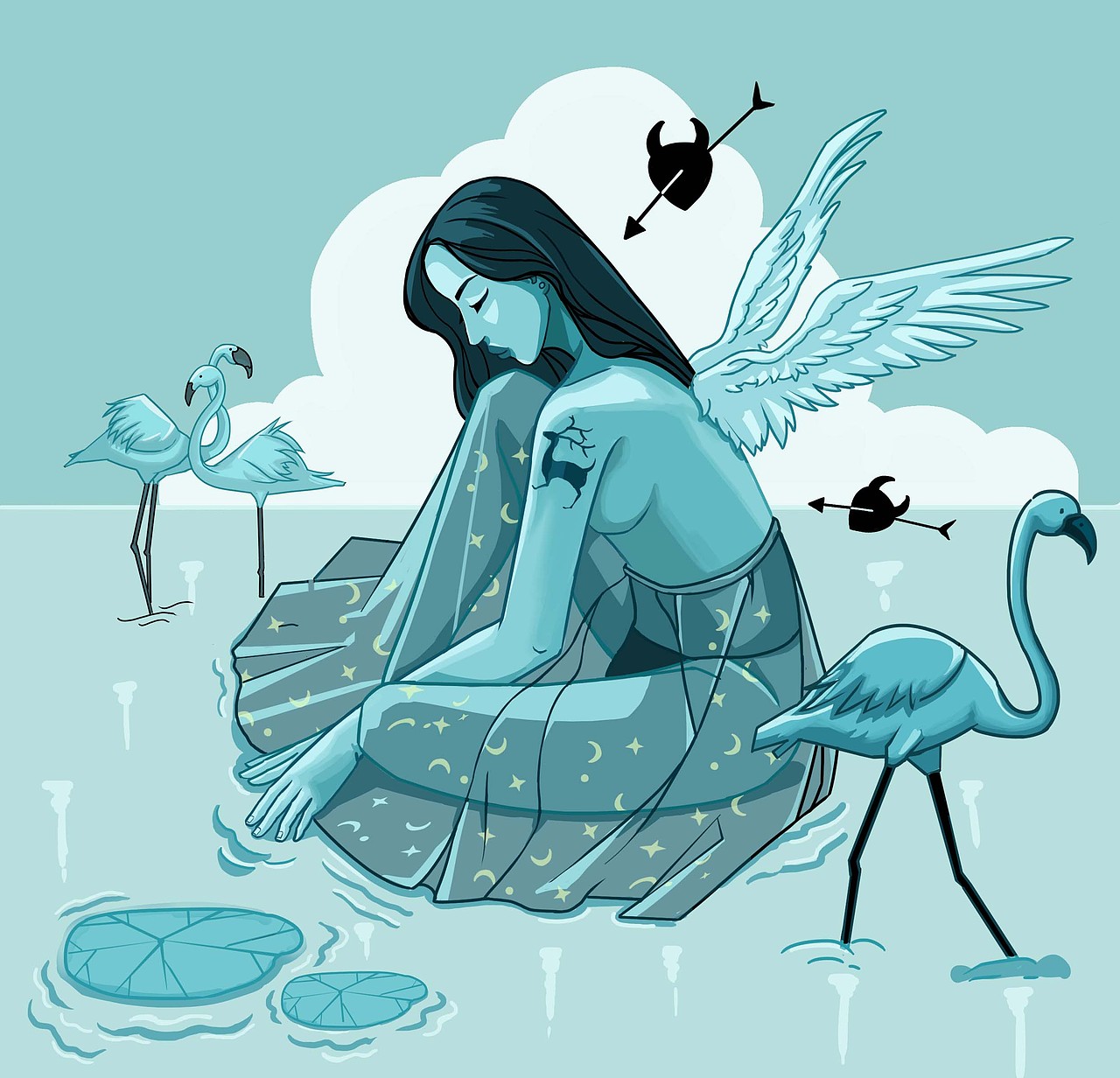 一組2月隨心畫（圖ZMzMzNjA0ODEy） - 創(chuàng)作習(xí)作 - 站酷設(shè)計師洋釘子原創(chuàng)素材 - 站酷ZCOOL