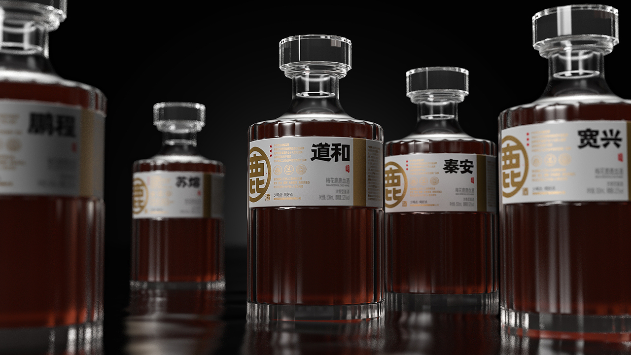 鹿酒定制酒包装设计（图ZMjk3NzAwMjA4） - 包装 - 站酷设计师排沙原创素材 - 站酷ZCOOL