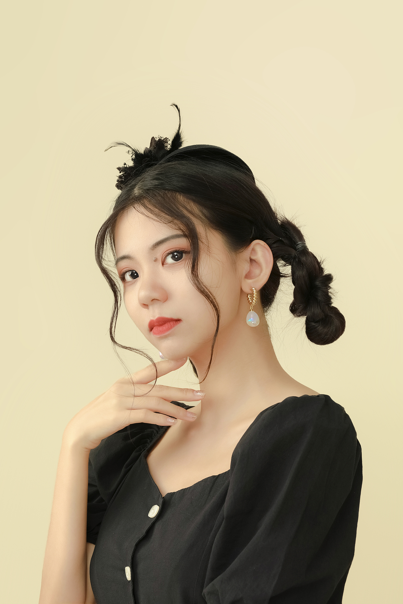 【珠宝人像拍摄】日常室内模特佩戴拍摄 饰品首饰拍摄