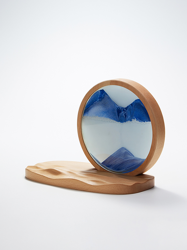 马鹿《望月怀远》流沙画