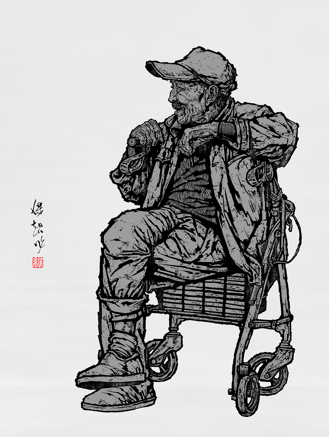 纪保超版画习作（图ZMzUyNzI4NzU2） - 绘画 - 站酷设计师纪保超原创素材 - 站酷ZCOOL