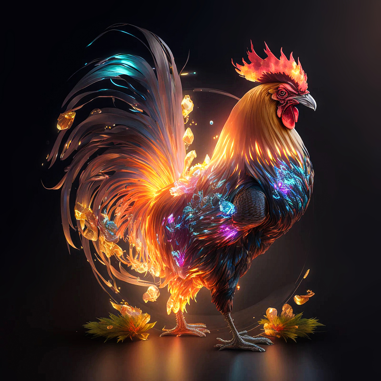 十二生之肖暗黑水晶流光