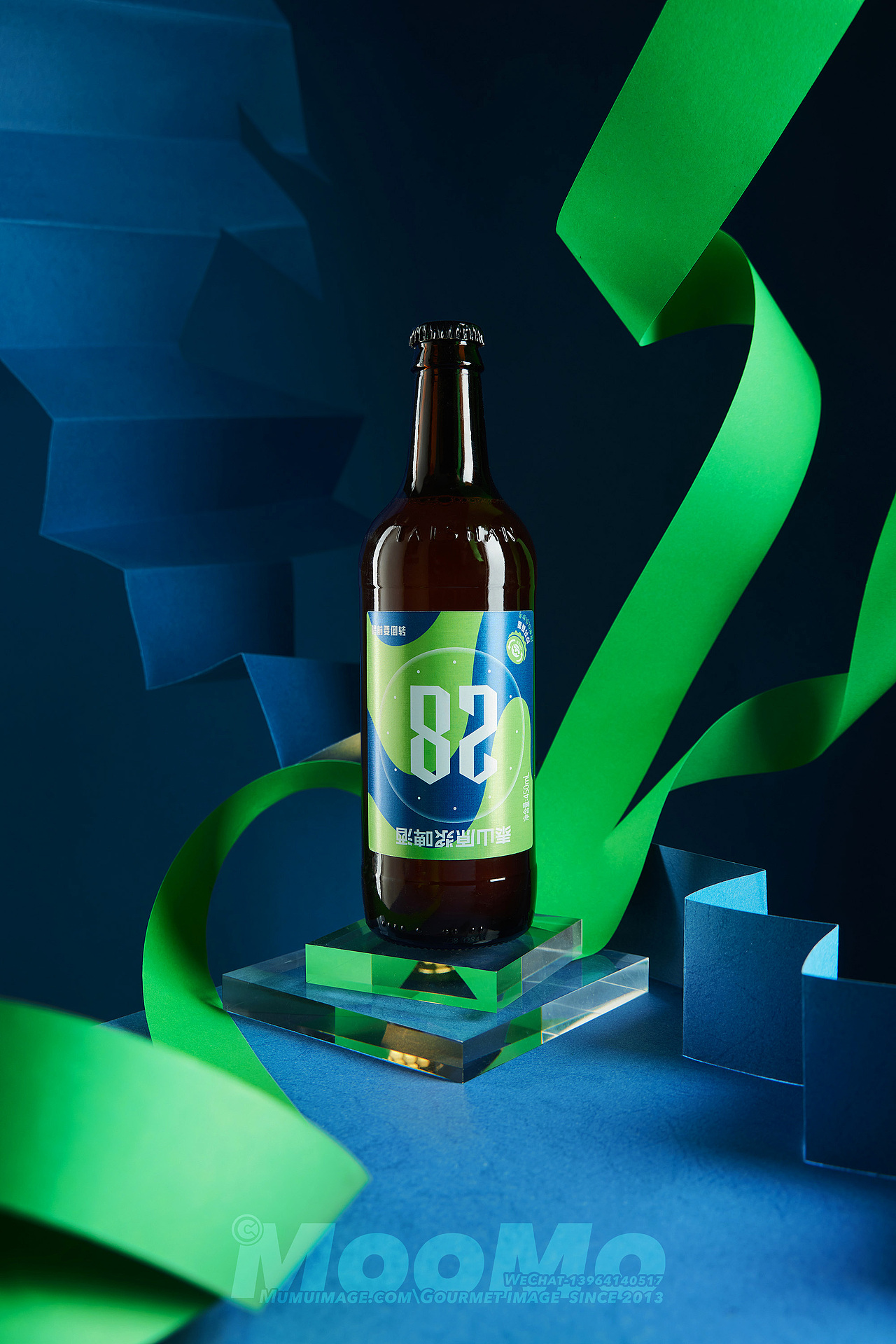 纸啤酒|产品摄影