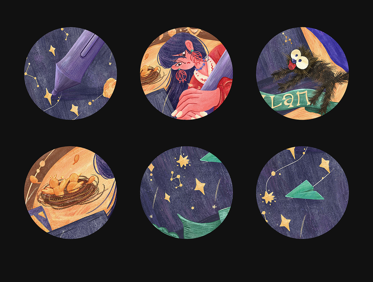 插画师的摆烂日常（图ZMzYxNjAzMTA4） - 商业插画 - 站酷设计师見鹿原创素材 - 站酷ZCOOL