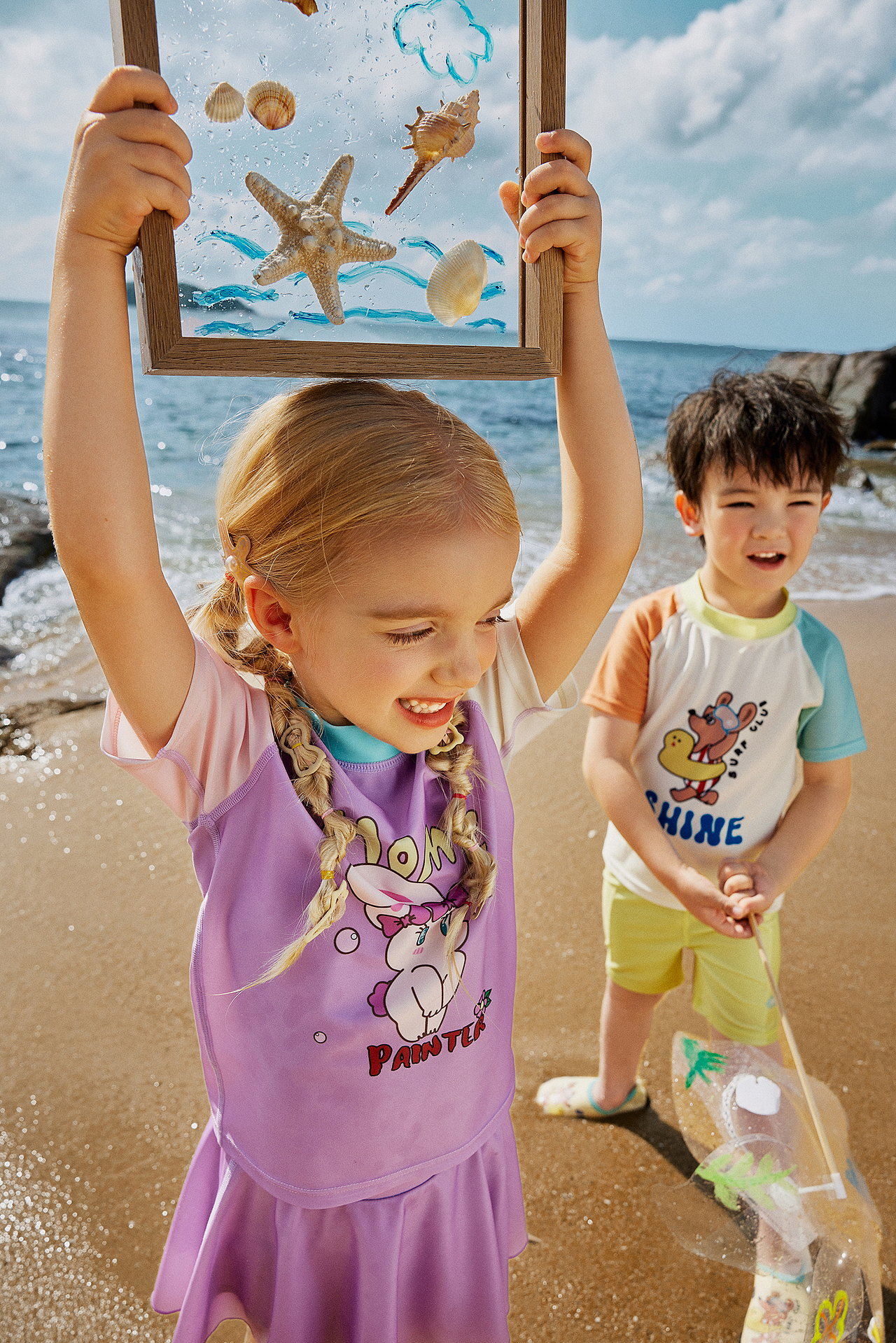 柠檬宝宝童装外景形象拍摄