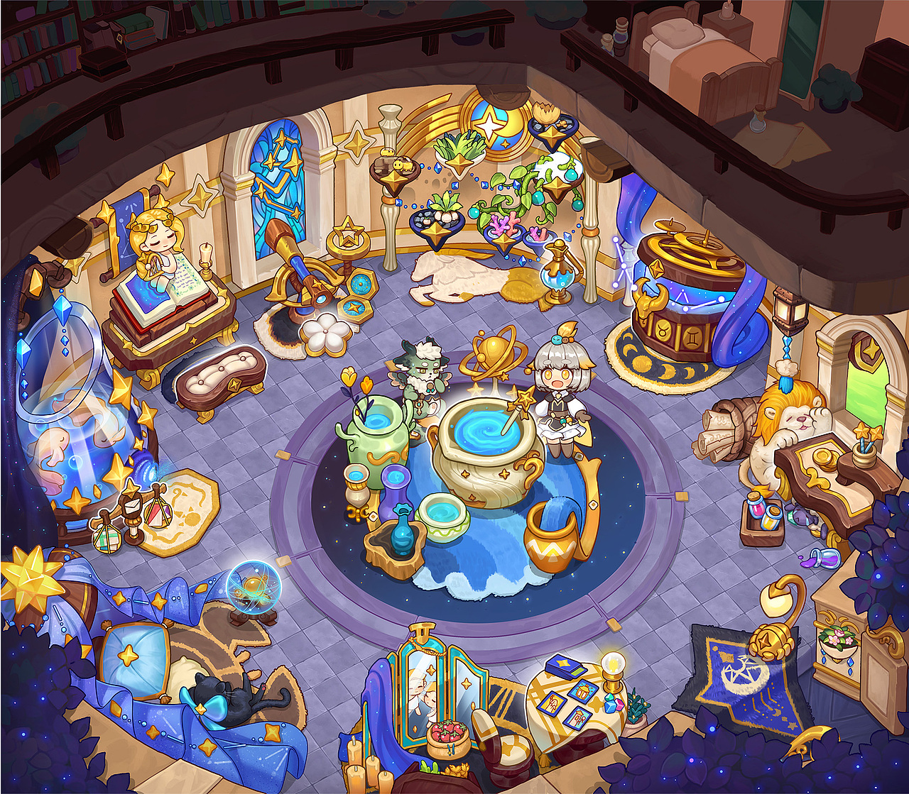 《诺弗兰物语》 Q版家具场景展示（图ZMzQ5MDk2OTY0） - 游戏原画 - 站酷设计师QFF要早睡原创素材 - 站酷ZCOOL