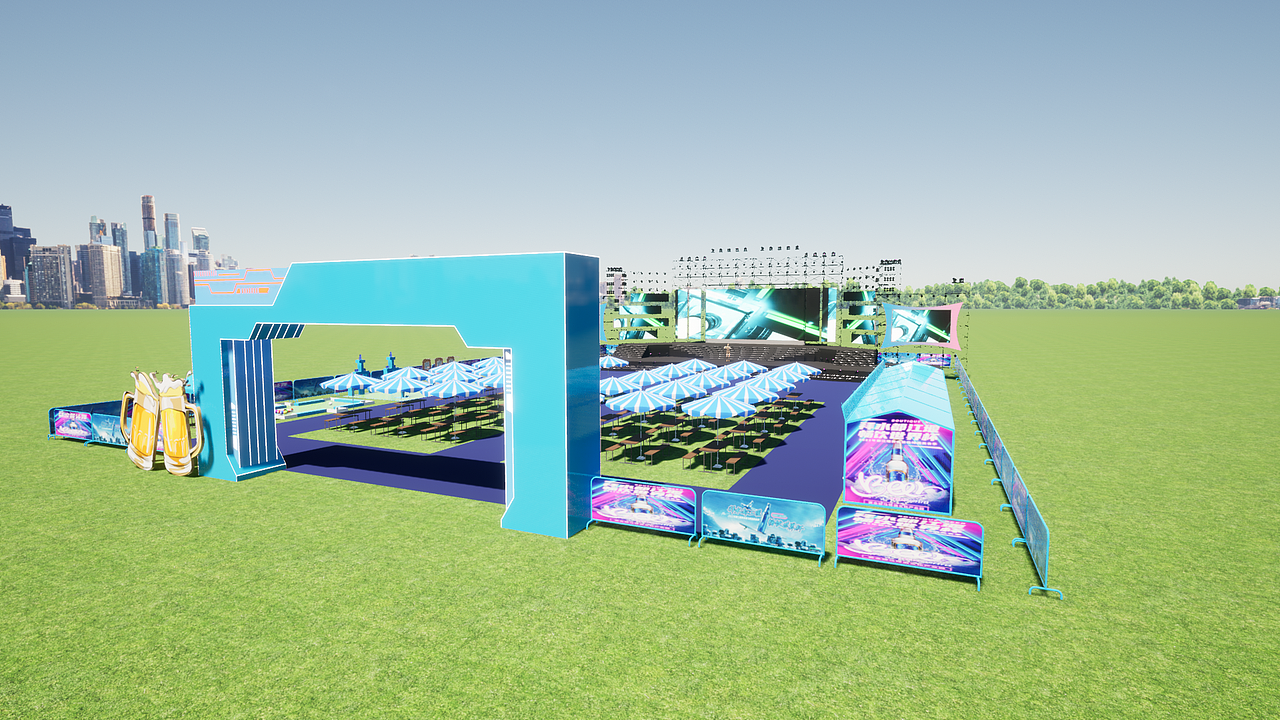 音乐节视频（图ZMzAwMDEzMzEy） - 舞台美术 - 站酷设计师意象界设计工作室原创素材 - 站酷ZCOOL