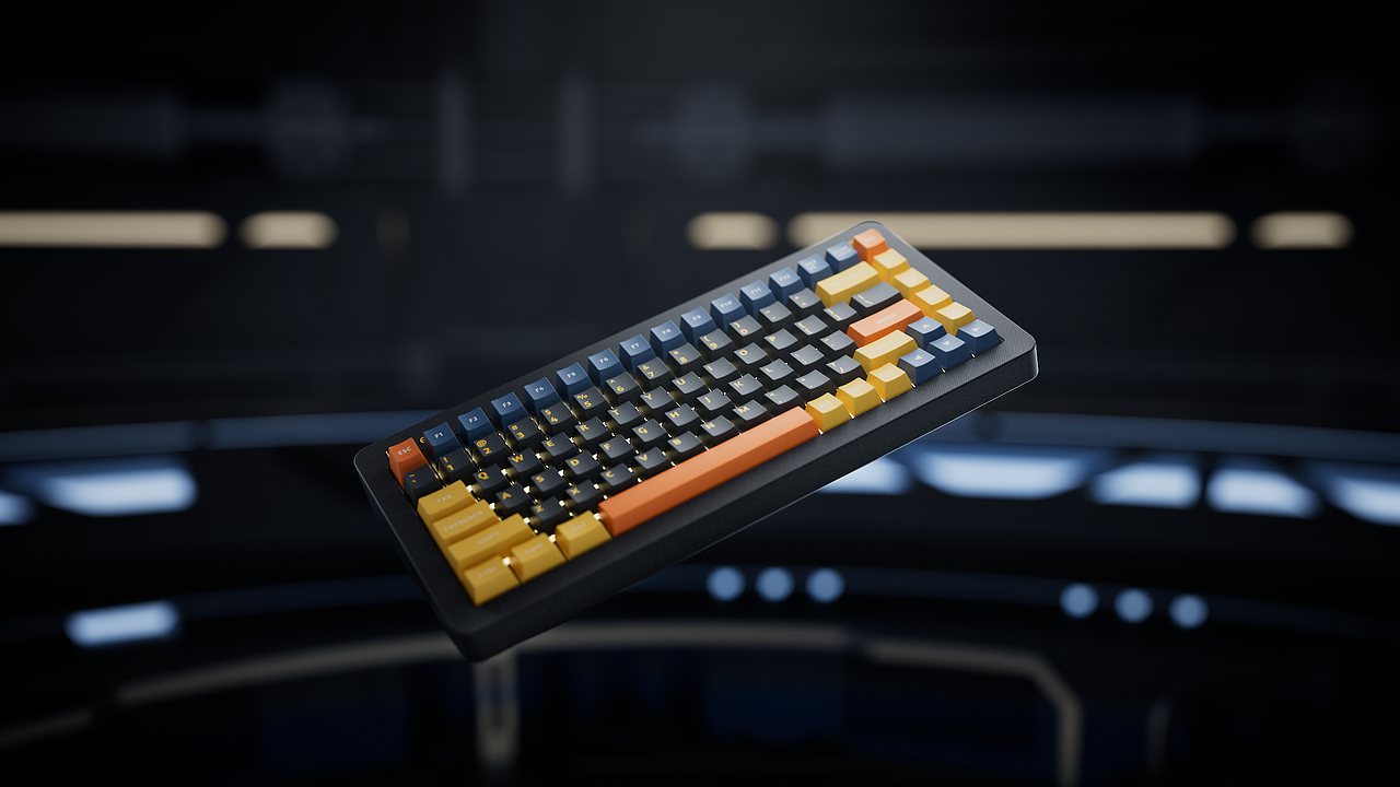 「机械键盘动画」渲染练习