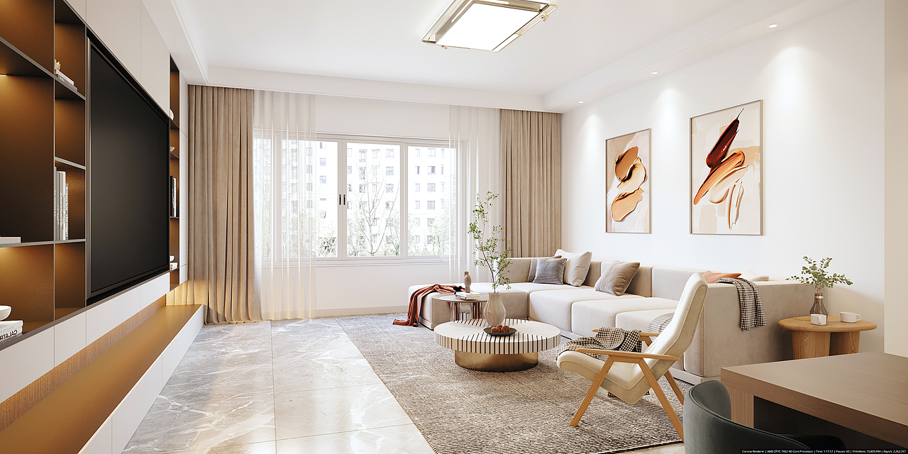 林语江南轻奢案例分享（图ZMzAxOTMyNzg0） - 家装设计 - 站酷设计师昔日的美原创素材 - 站酷ZCOOL