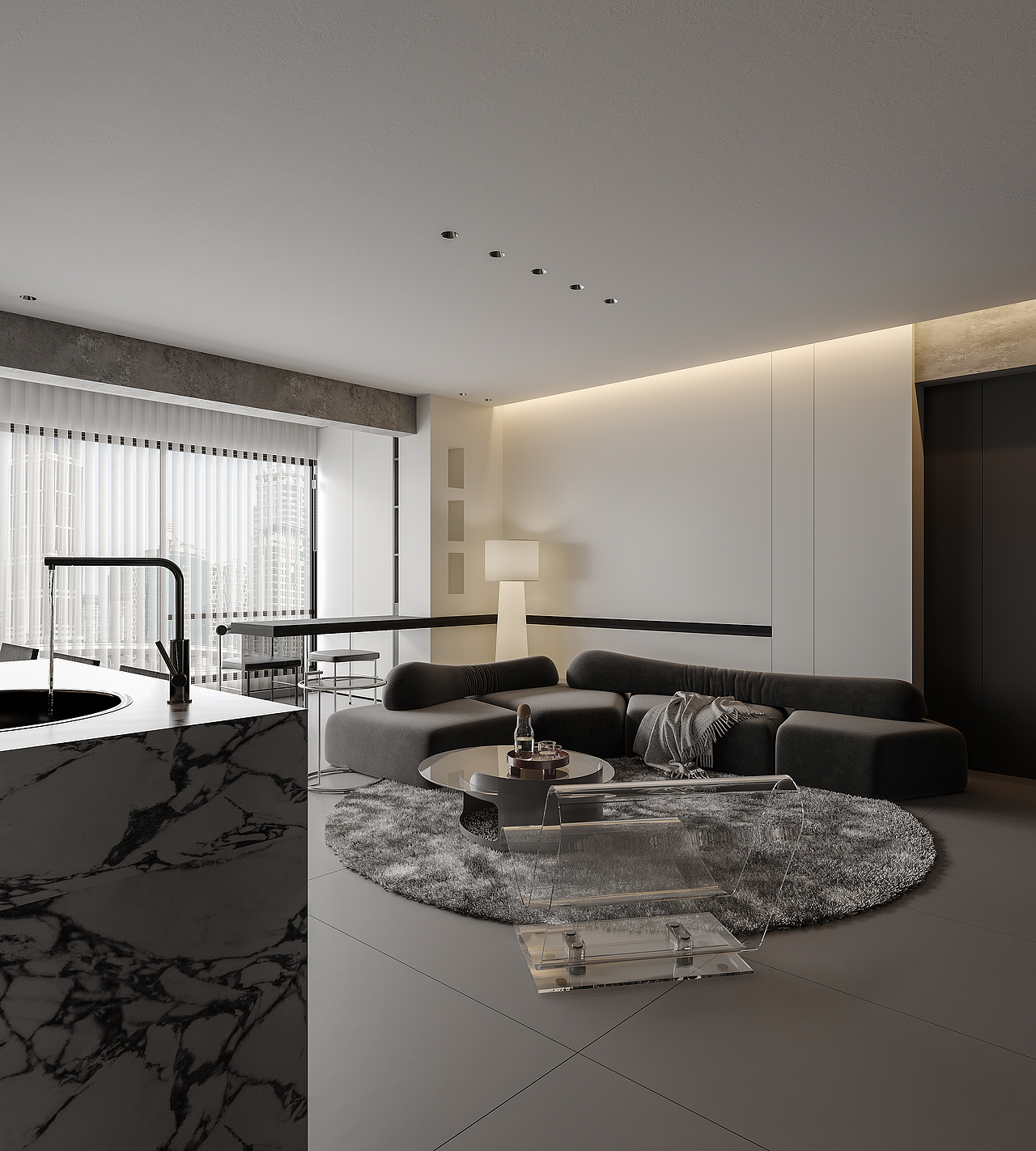 现代风格-未来效果图