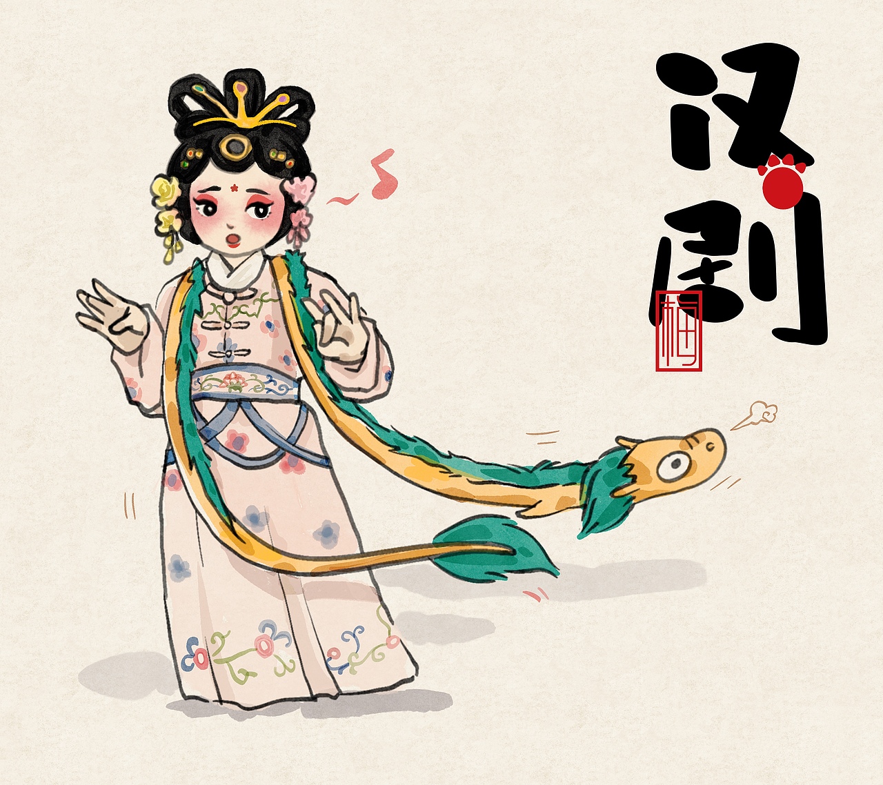 江小梅与非遗——湖北篇（图ZMzIyMDQ4NDky） - 创作习作 - 站酷设计师超吉芦柑原创素材 - 站酷ZCOOL