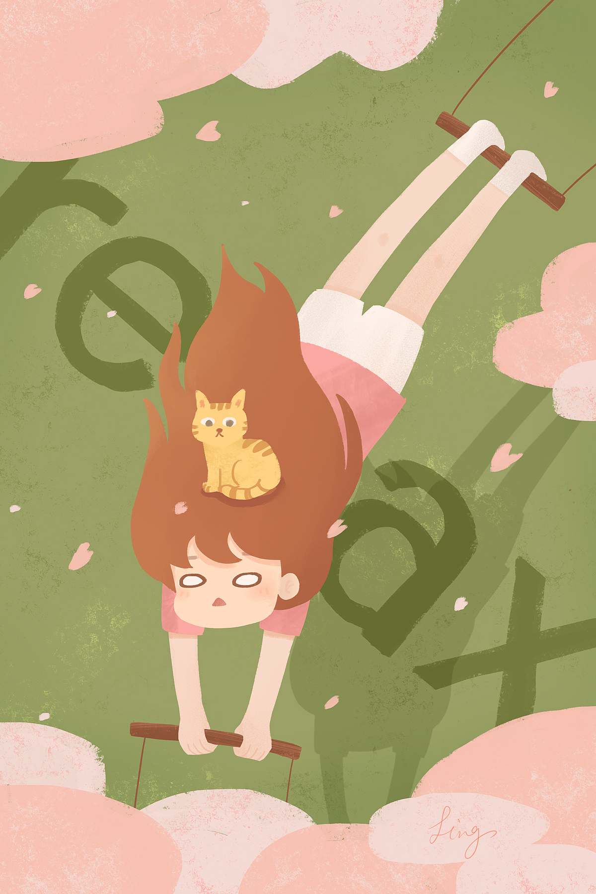 萬物生長 不負(fù)春光（圖ZMjk5MDEyOTA0） - 創(chuàng)作習(xí)作 - 站酷設(shè)計(jì)師Ling醬_插畫師原創(chuàng)素材 - 站酷ZCOOL