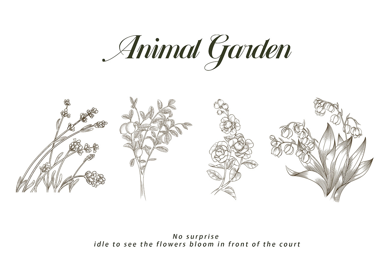版画-动物花园（图ZMzM0OTYyNDEy） - 商业插画 - 站酷设计师李清闲原创素材 - 站酷ZCOOL