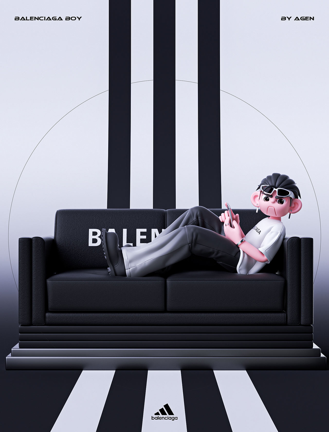 [士气集团] OOTD Outft sharing（图ZMzQ0NjE4OTk2） - 人物/生物 - 站酷设计师agenzZ原创素材 - 站酷ZCOOL
