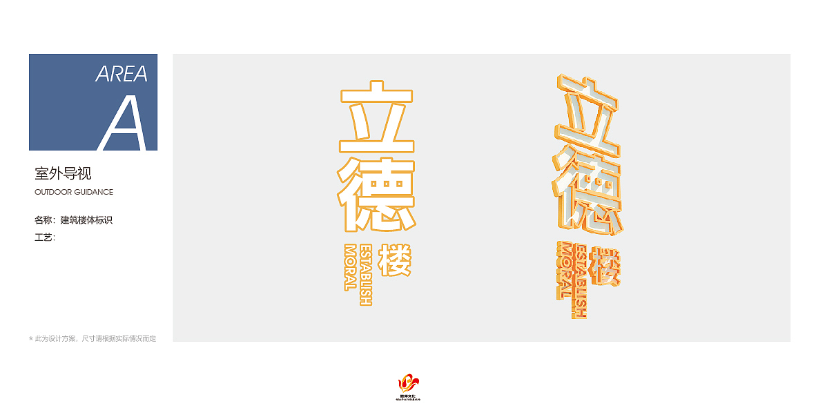 青岛培文学校导视系统设计方案