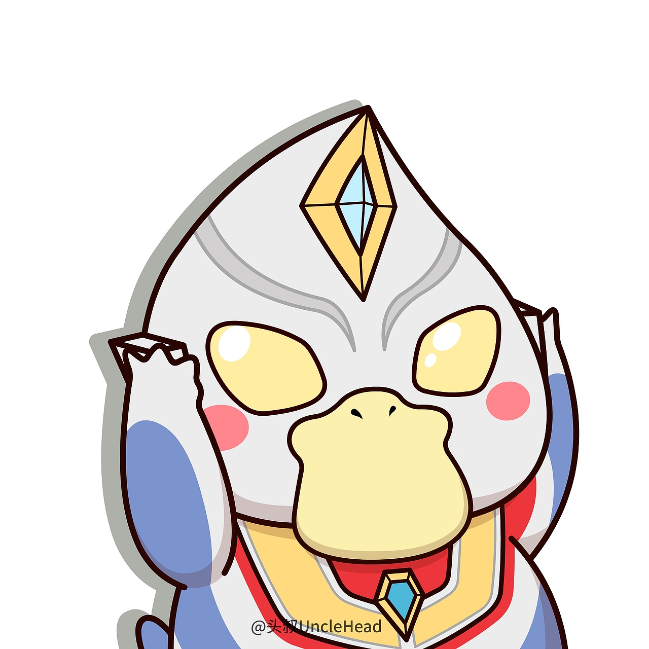 鸭鸭头像之奥特曼篇2