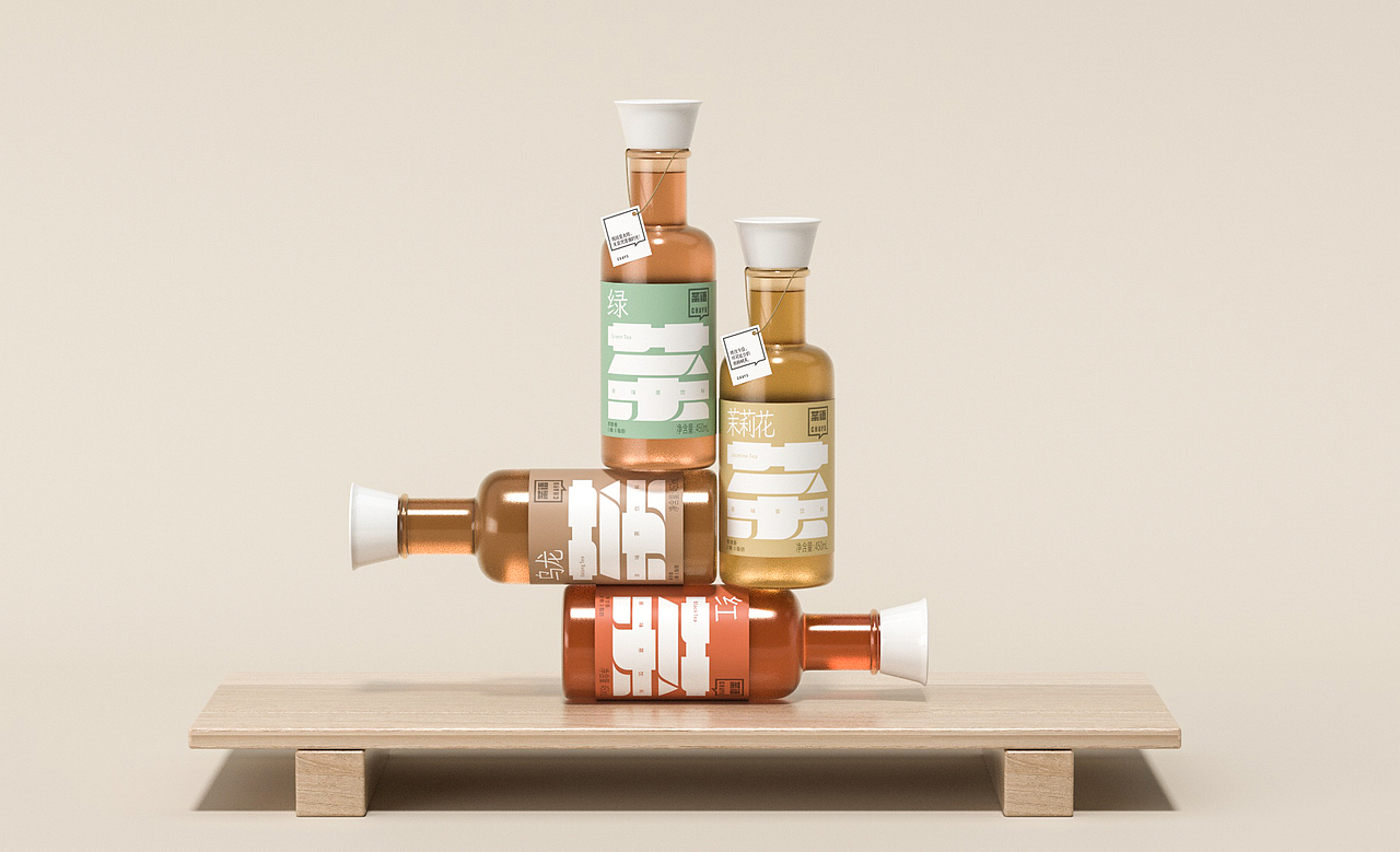 茶语 - 茶饮品牌包装设计