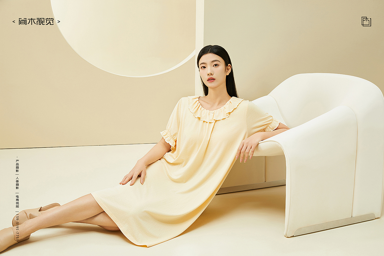 家居服丨简木视觉 情侣男士女士睡衣 商业人像电商摄影
