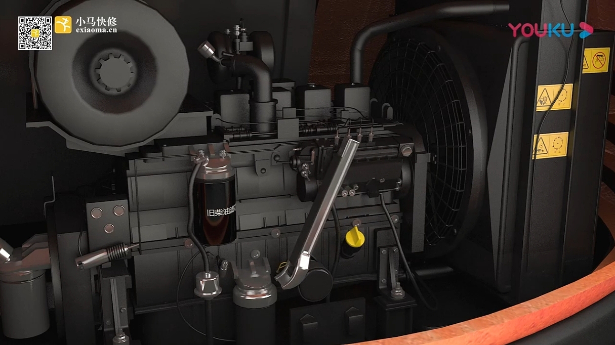 挖掘机保养维护3D动画（图ZMzY1NjQzOTE2） - 动画/影视 - 站酷设计师千艺设计原创素材 - 站酷ZCOOL