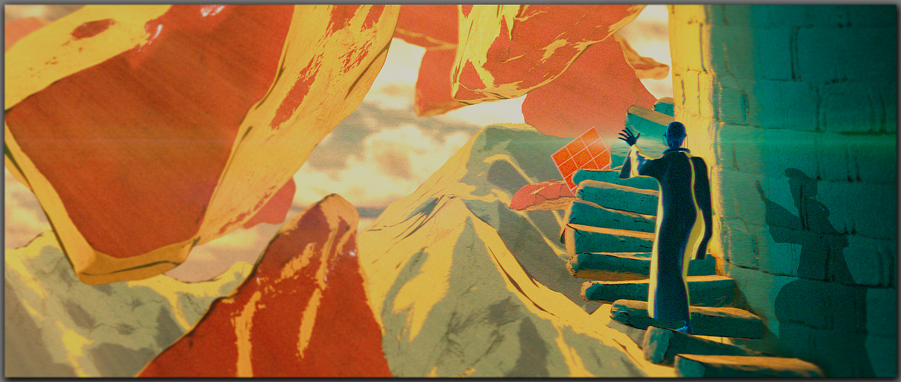 第八届渲染大赛无限阶梯作品