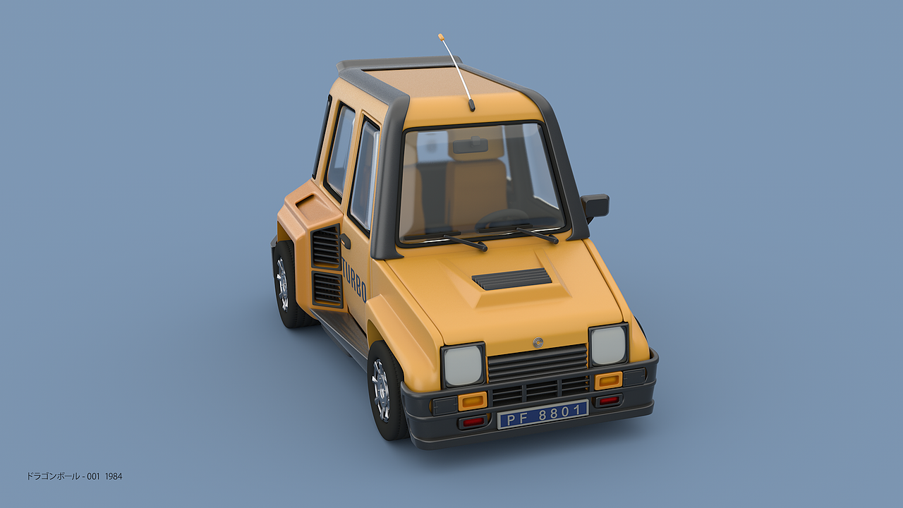 3D MODEL丨DRAGON BALL 龙珠 交通工具01（图ZMzI1MTY3Nzky） - 其他 - 站酷设计师Febtree原创素材 - 站酷ZCOOL