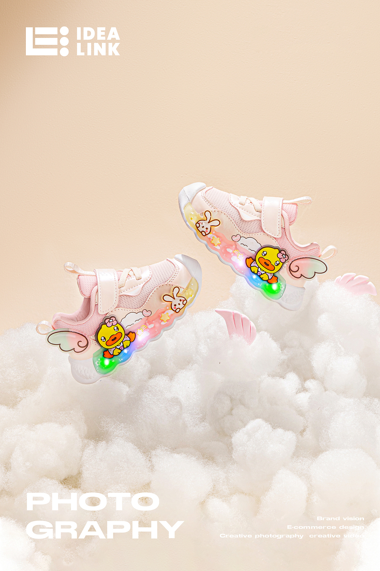 B.duck小黄鸭童鞋创意摄影 童鞋拍摄 儿童静物