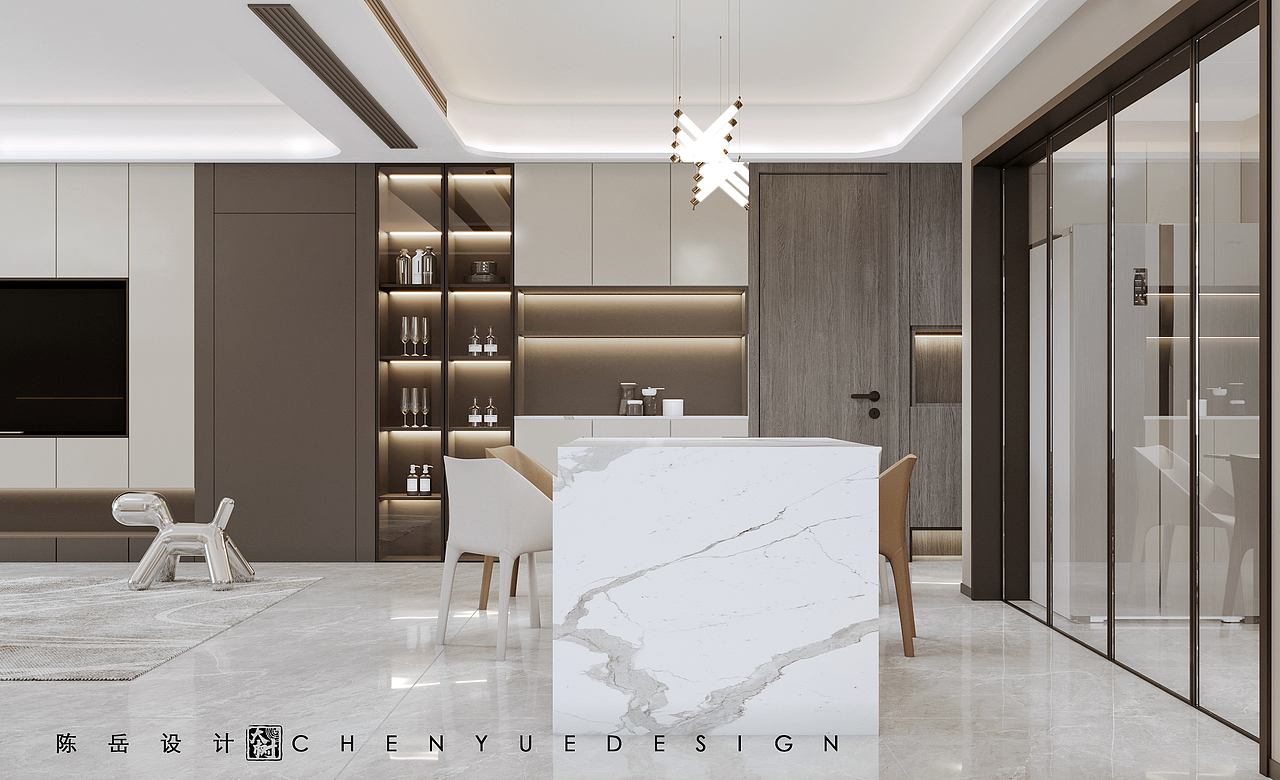 陈岳作品 | 星屿 | 川发天府上城（图ZMzI4Njc2ODky） - 家装设计 - 站酷设计师ATDESIGN陈岳原创素材 - 站酷ZCOOL