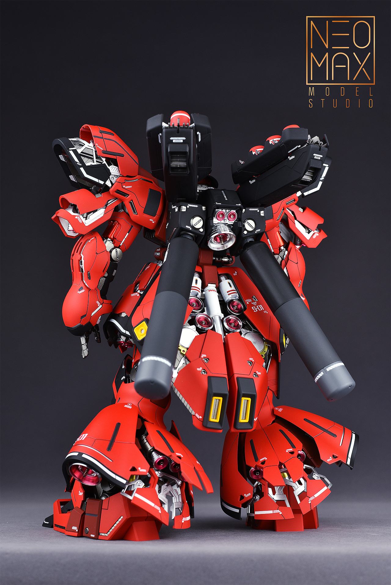 马沙逆袭!高达模型作品【万代mg 沙扎比ver.ka】