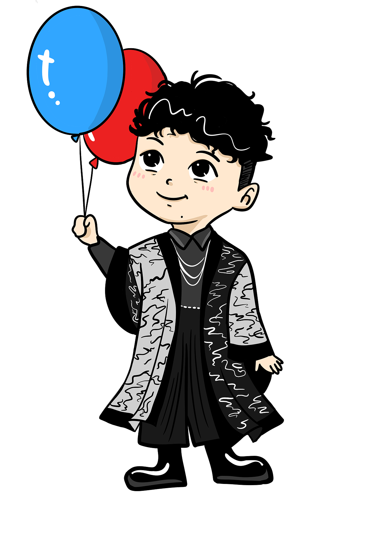 陈奕迅Fnds的服装Q版（部分）