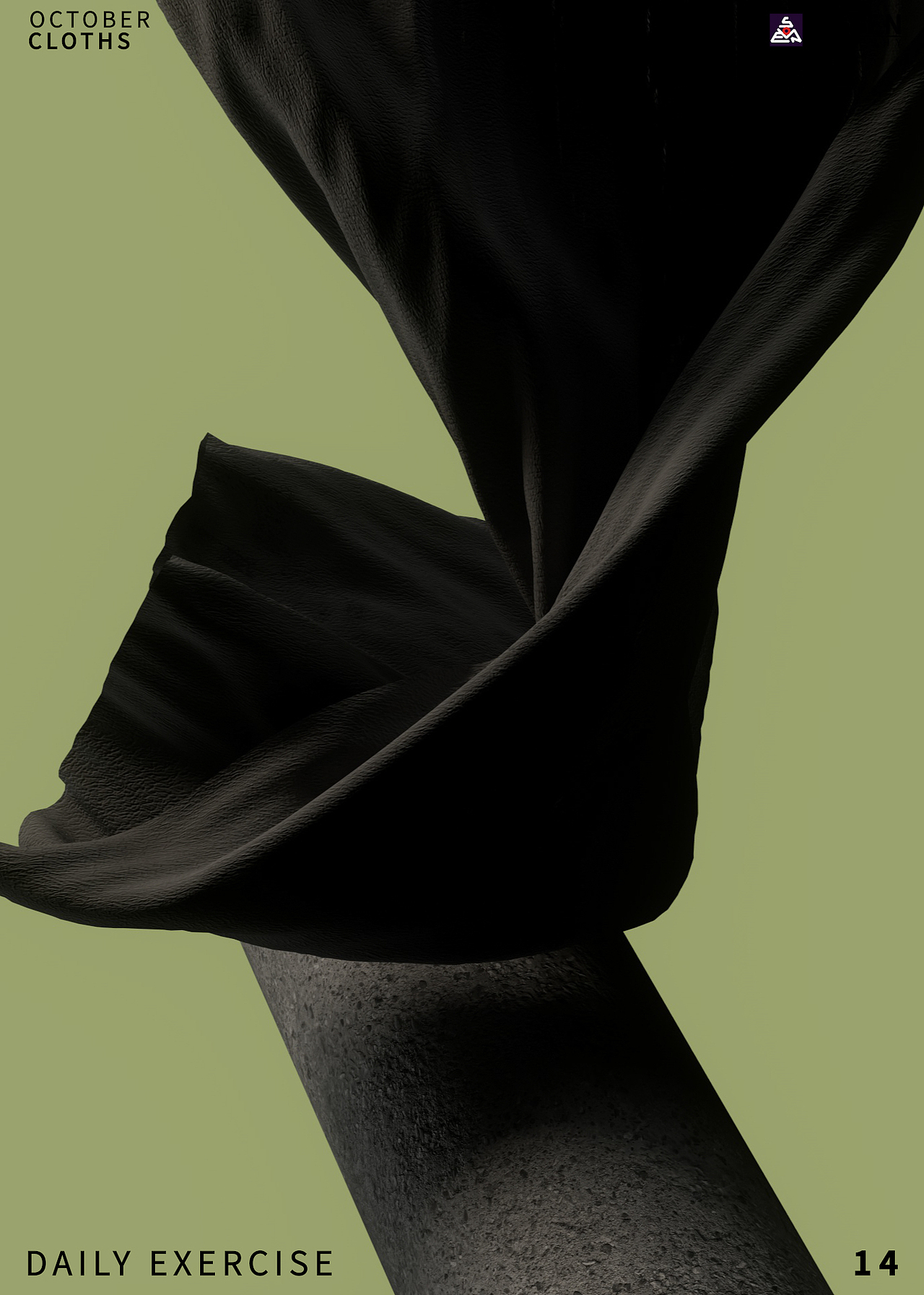 【布料/植物】十月主题日练