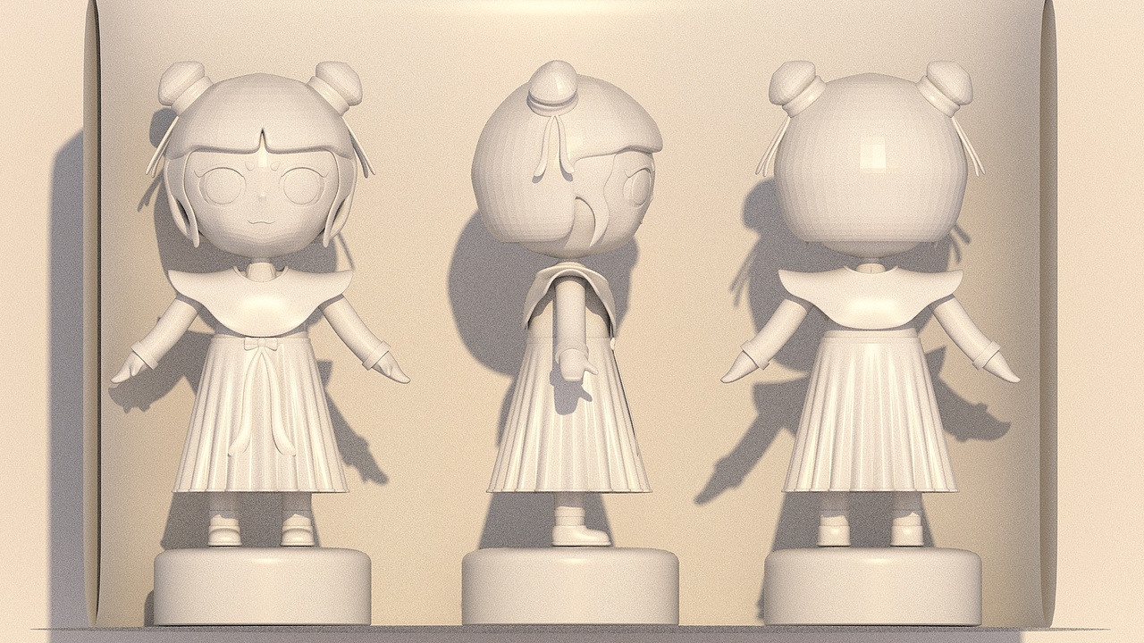 古风可爱小姐姐ip设计（图ZMzI5MzMwMDIw） - 人物/生物 - 站酷设计师鹤九冬原创素材 - 站酷ZCOOL