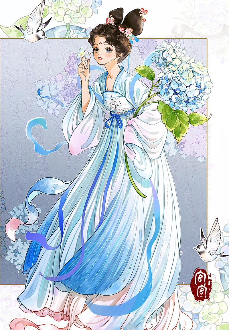 蓝紫💙💜（图ZMzYyMTc5OTUy） - 商业插画 - 站酷设计师官官an原创素材 - 站酷ZCOOL