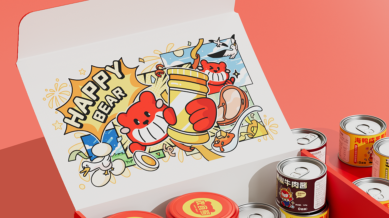 “欢食熊”上市爆红，背后的策略与设计
