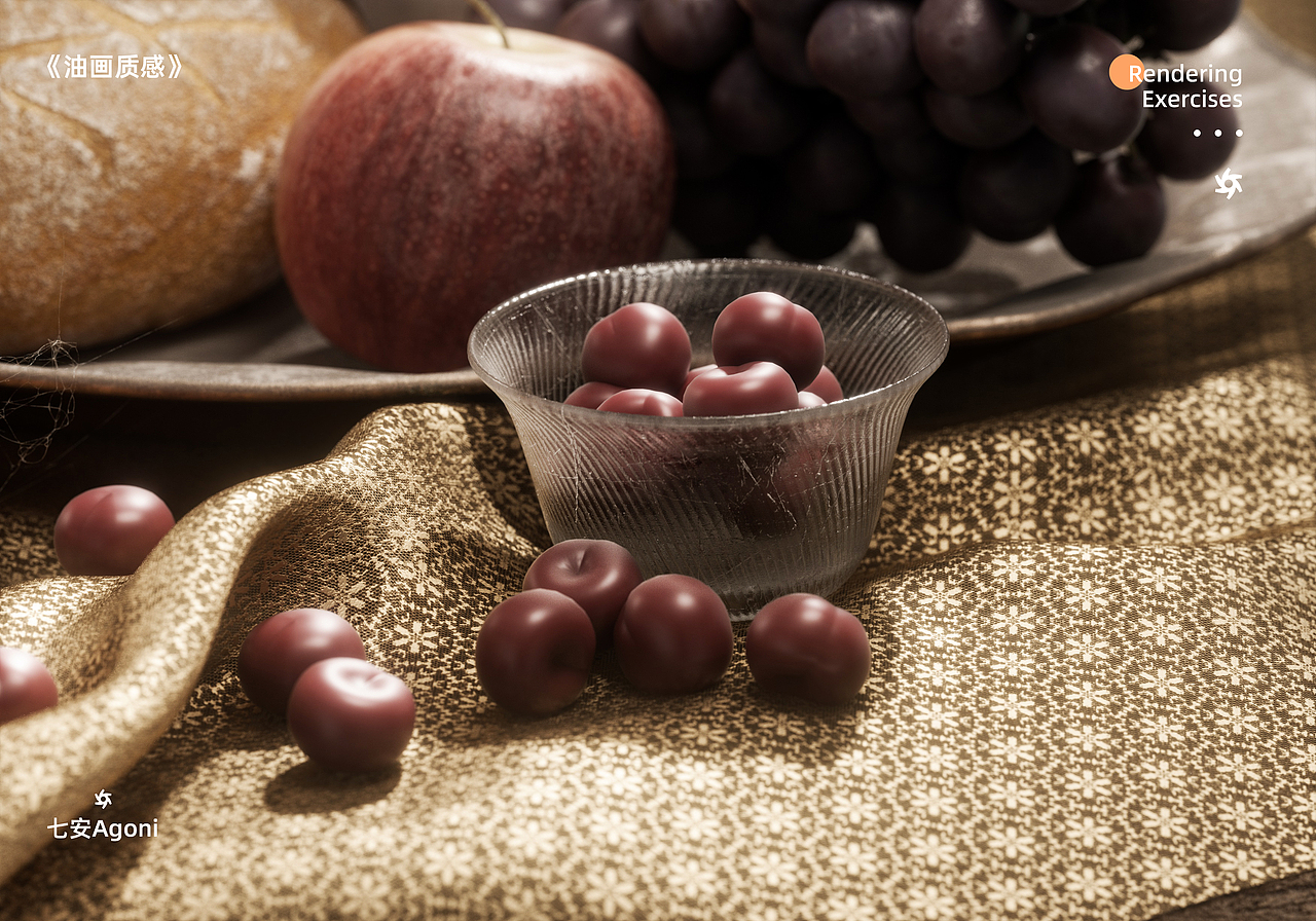 油画质感~混合案例渲染（图ZMzMyMTM2OTE2） - 场景 - 站酷设计师七安Agoni原创素材 - 站酷ZCOOL