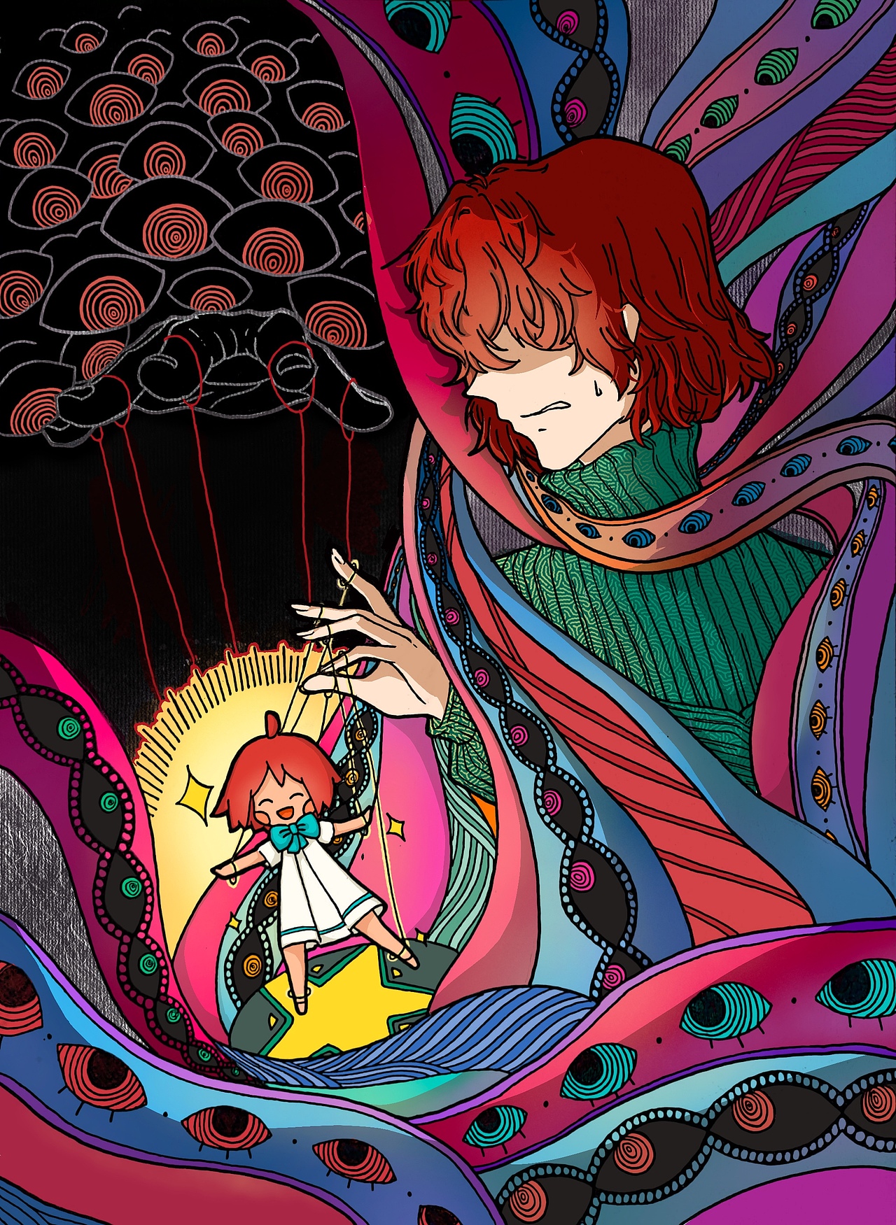 线上展厅：时间与空间（4）（图ZMzQxMjY0MTg4） - 艺术插画 - 站酷设计师祛魅研究所原创素材 - 站酷ZCOOL