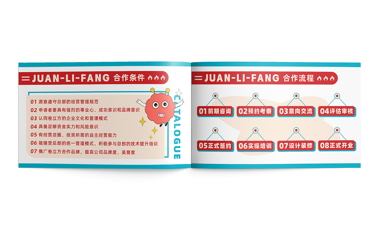 餐饮招商手册（图ZMzQ2NzQ1NjIw） - 书籍/画册 - 站酷设计师SJ將原创素材 - 站酷ZCOOL