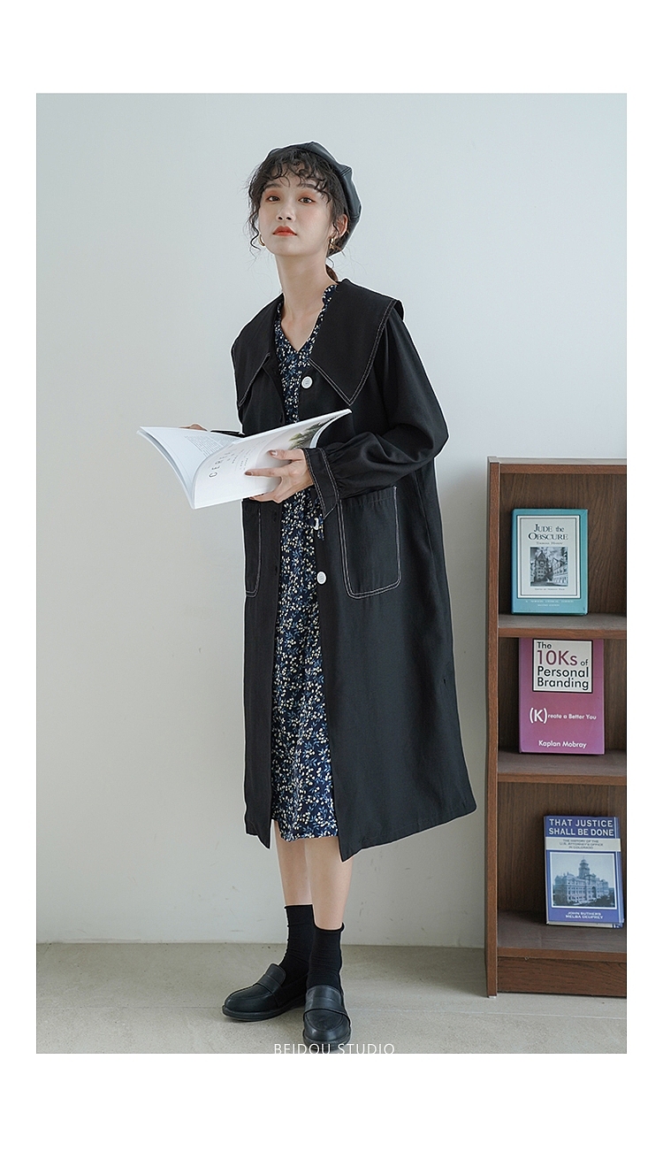 女装长袖碎花长款连衣裙女法式小众