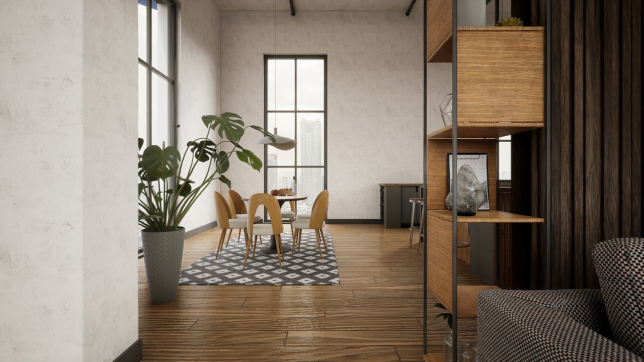 Archviz scene Apartments | Unreal Engine 4