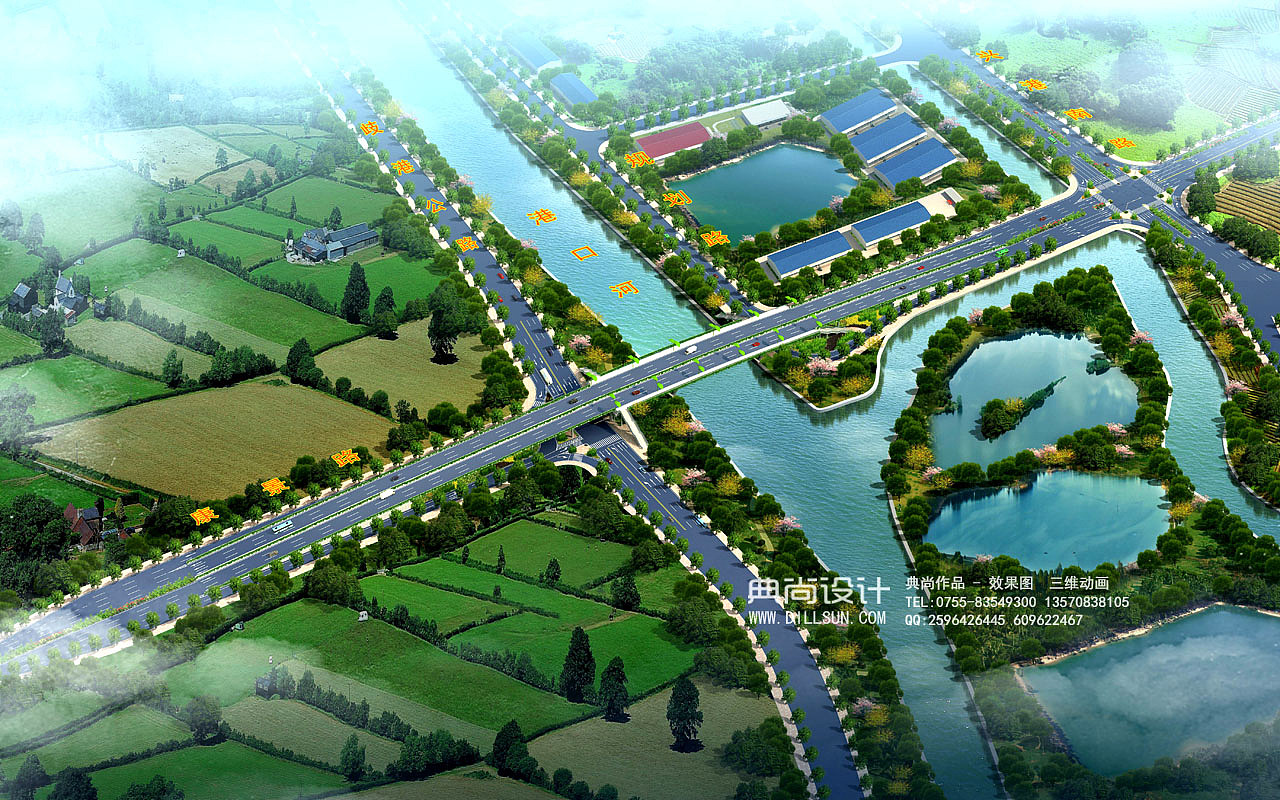 立交桥效果图3