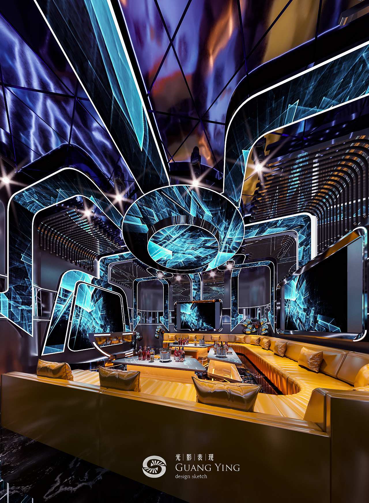 现代科技动感KTV