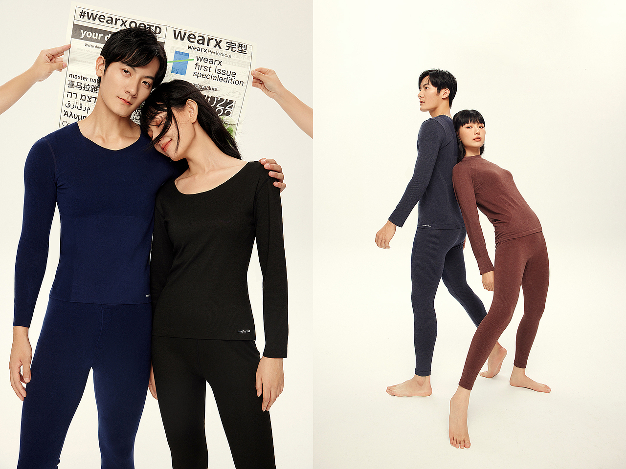 完型Wearx 保暖内衣/户外拍摄（图ZMzIzMzk3MTM2） - 时尚/艺术摄影 - 站酷设计师杭州古一视觉广告原创素材 - 站酷ZCOOL