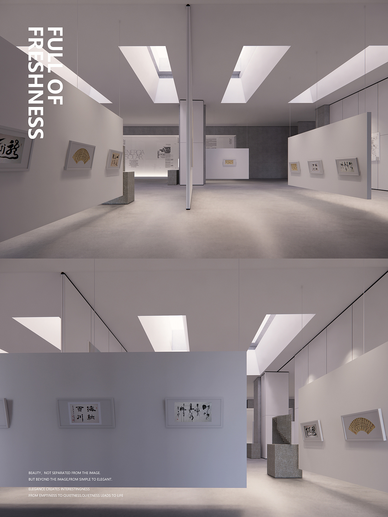 美术馆丨探索商业与艺术的融合（图ZMzQ5MjQ5Mzky） - 商业空间设计 - 站酷设计师HEART方寸之间原创素材 - 站酷ZCOOL