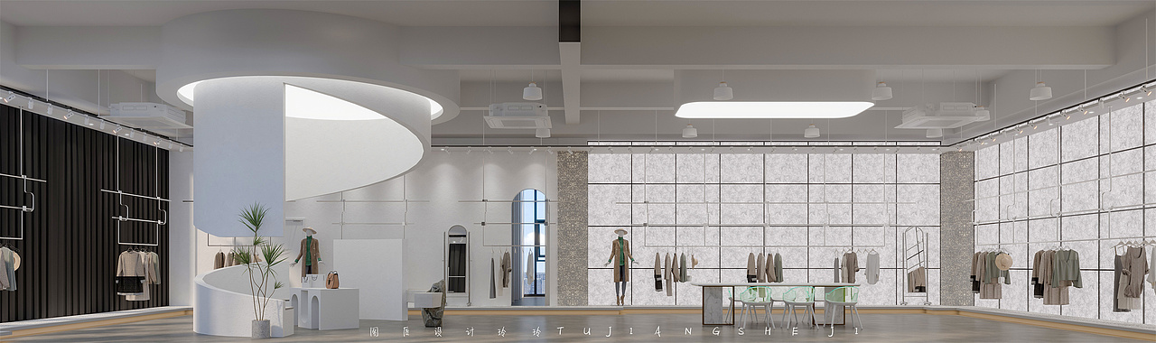 服装店 | 以沉稳细腻的笔触,营造低调轻奢的浪漫梦幻