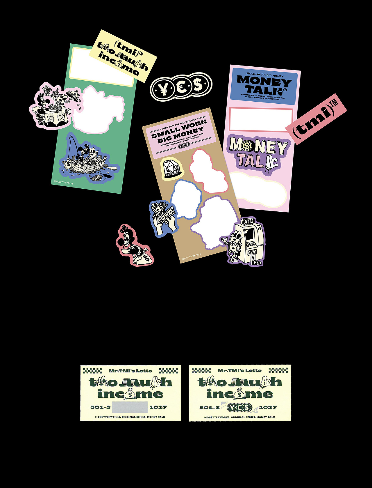 设计分享/ MONEY TALK（图ZMjk4NTY0MzYw） - IP形象 - 站酷设计师BranD杂志原创素材 - 站酷ZCOOL