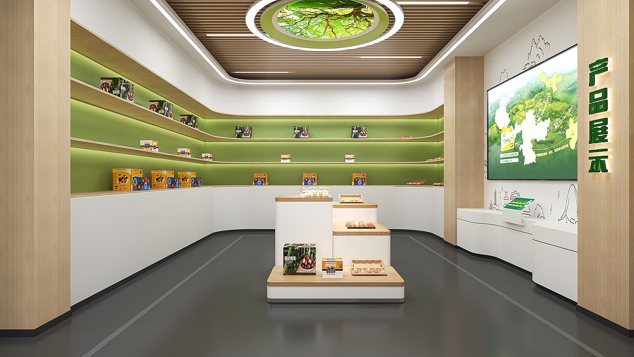 郑州设计丨展厅：养鸡企业展厅设计方案