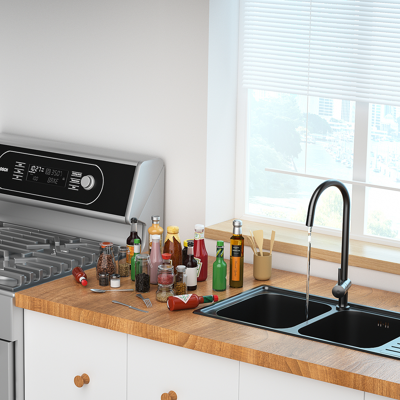 亚马逊厨房炉灶硅胶架子主图A加页面（图ZMzYyMzcyOTAw） - 产品 - 站酷设计师一点一句原创素材 - 站酷ZCOOL