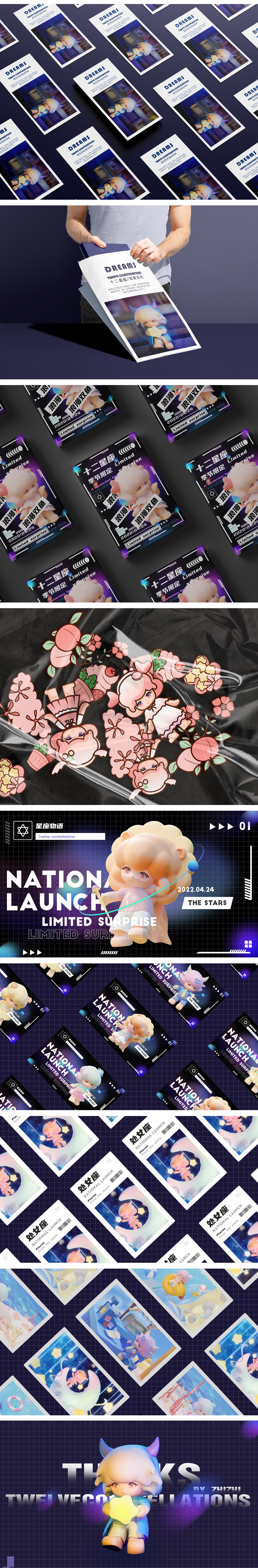 IP设计-十二星座知家系列