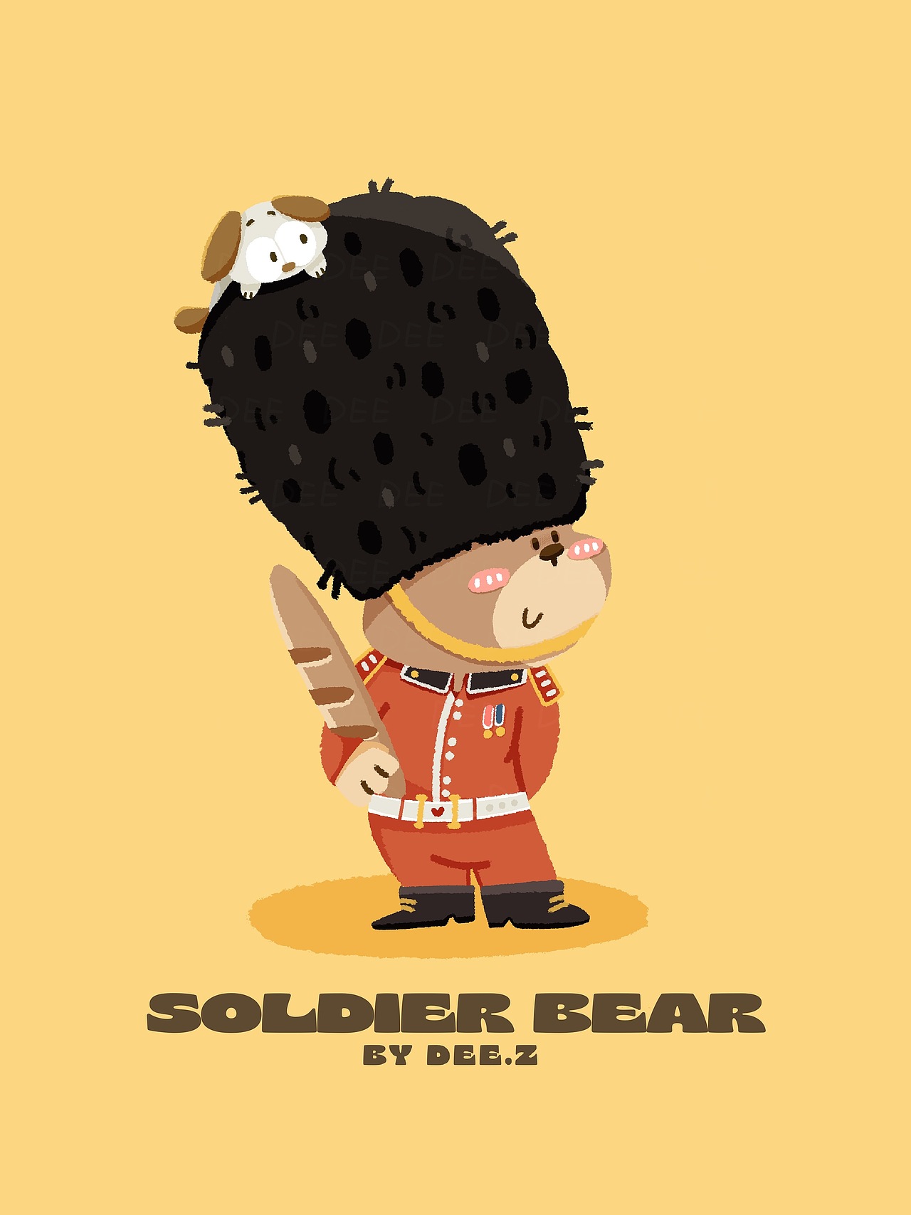 可爱的小动物们·插画合集（一）（图ZMzI2NDg4MjEy） - 儿童插画 - 站酷设计师底迪Dee原创素材 - 站酷ZCOOL